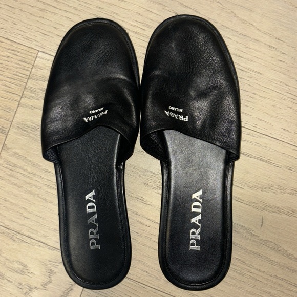 Prada flats / slippers black - Picture 1 of 4